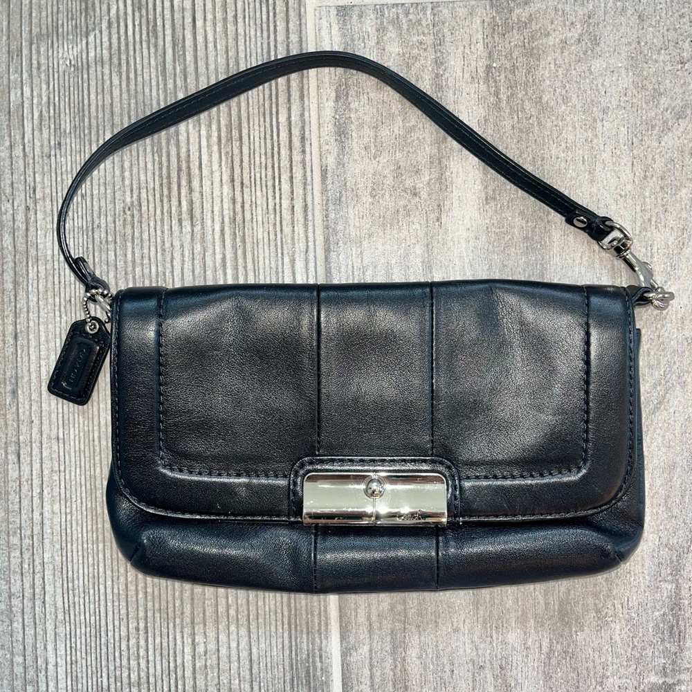 Black coach handbag purse - like new! 🖤